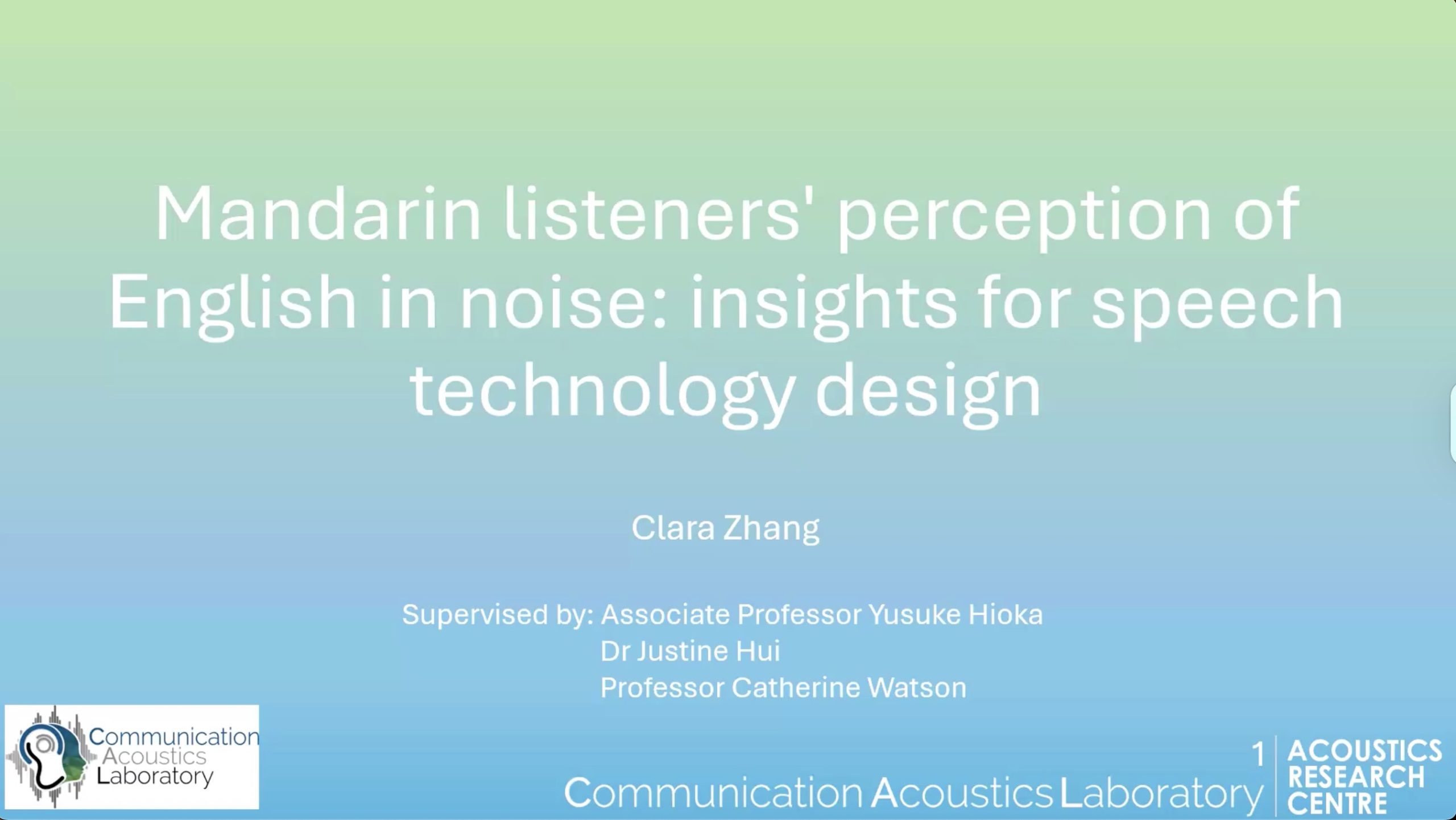 Clara Zhang’s Lunch Bunch Talk Jun 2025